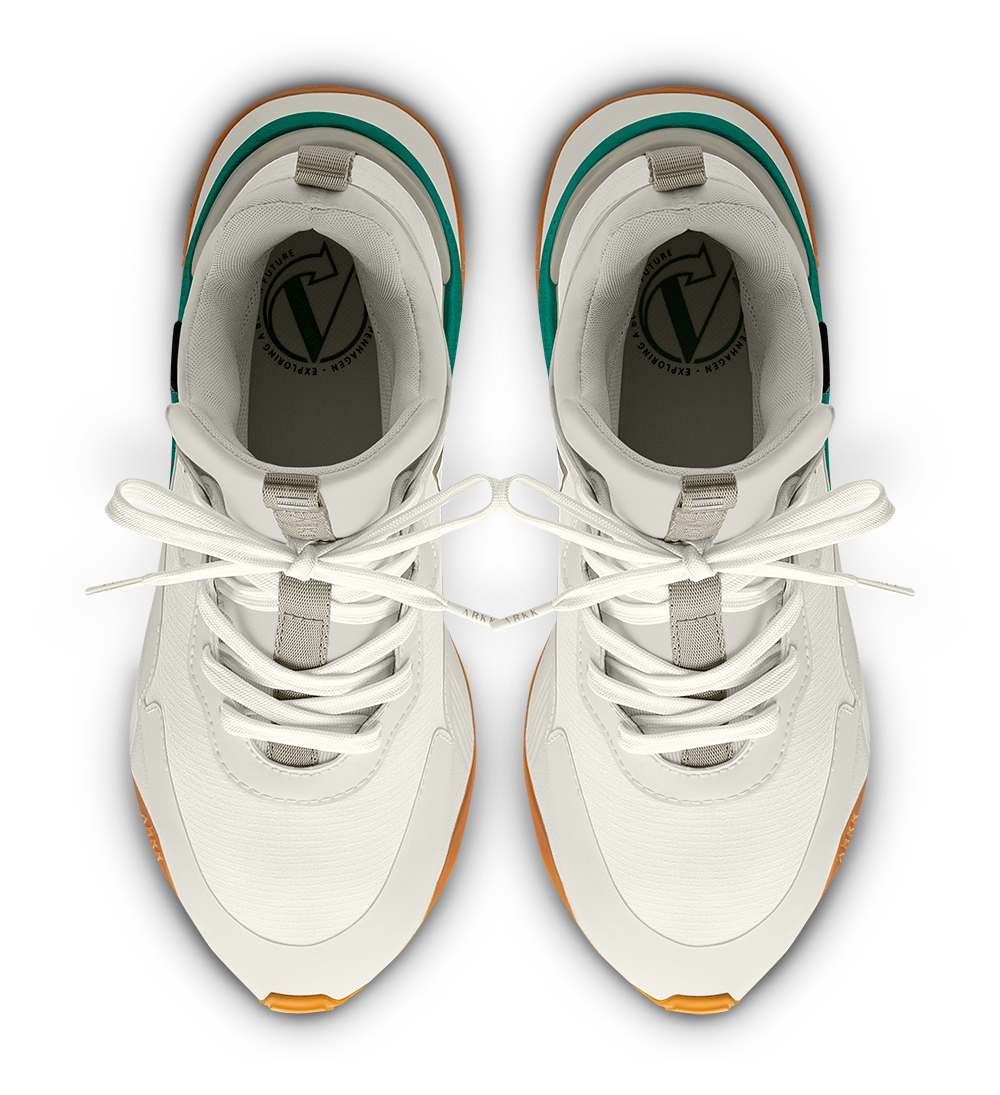ARKK Collection Stormrydr Nylon HL Vulkn 2.0 Vibram | Marshmallow Evergreen Light Gum | Men Stormrydr